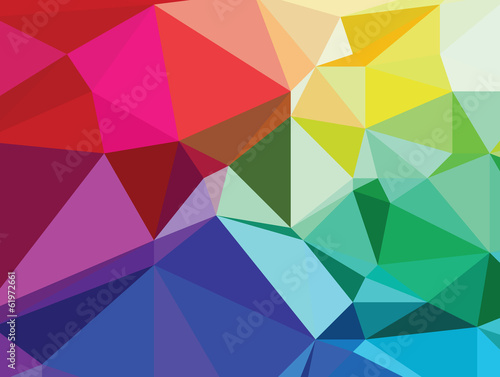 Background texture triangle geometry colorful painting art