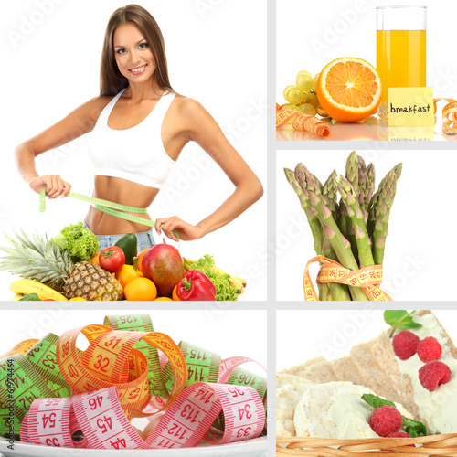 Collage of diet products is...
