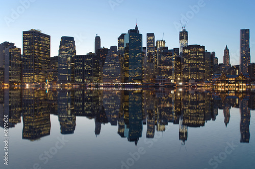Reflection of Lower Manhattan © frank11