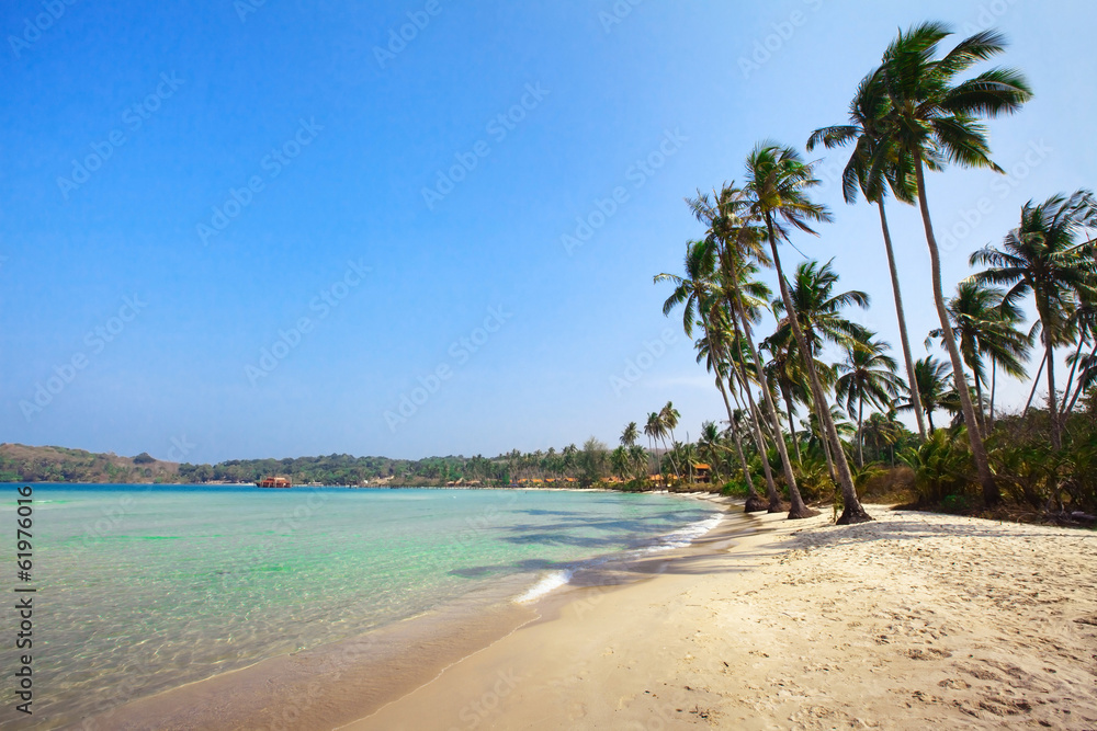 beautiful beach on Koh Kood island in Thailand beautiful beach on Koh Kood island in Thailand