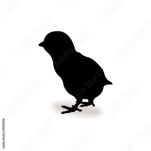 Form contour chick  icon logo