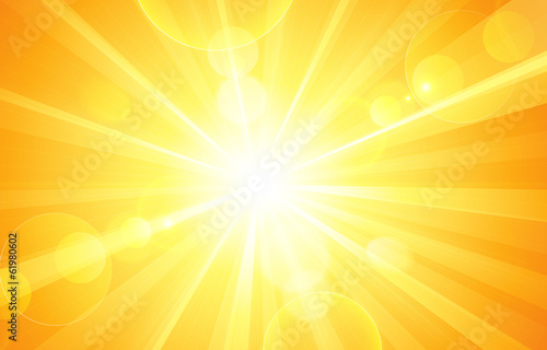 Sunny background. Vector