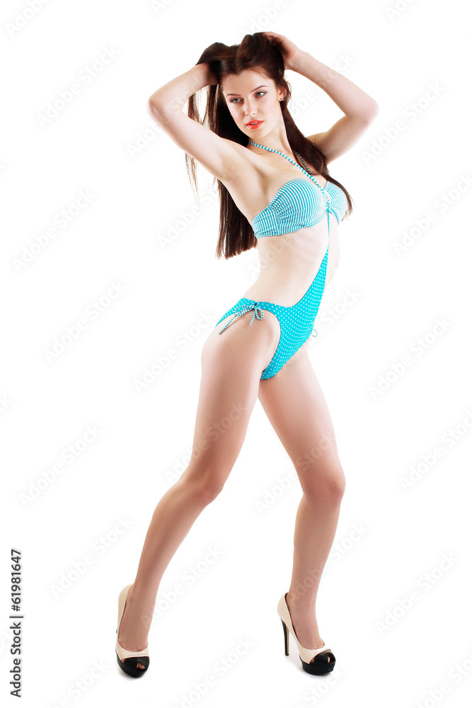 young woman in swimsuit young woman in swimsuit