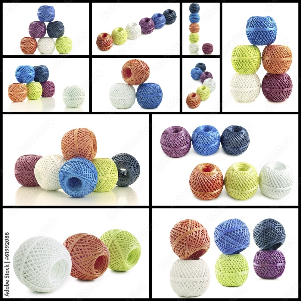 Fototapeta premium Skeins twine