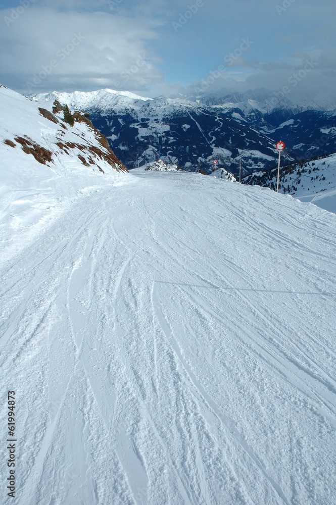 Fototapeta premium Ski slope