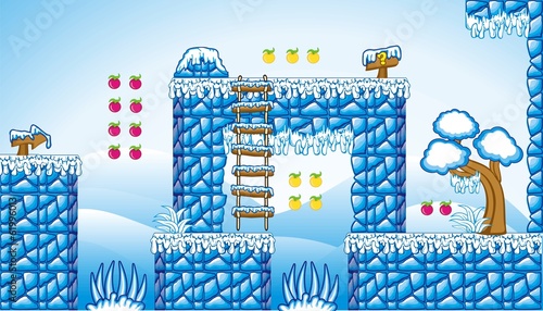 2D Tileset Platform Game 10
