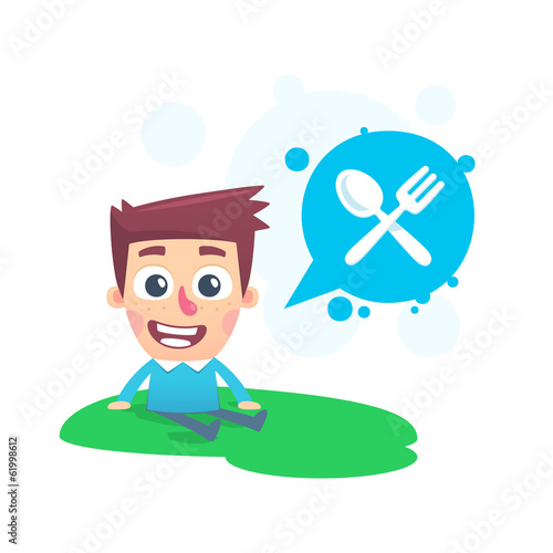 snacking on fresh air