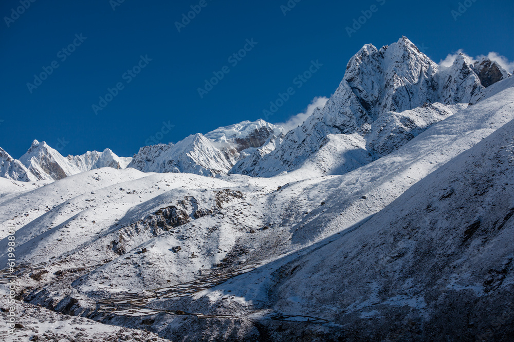 Obraz premium Beautiful landscape of Himalayas mountains