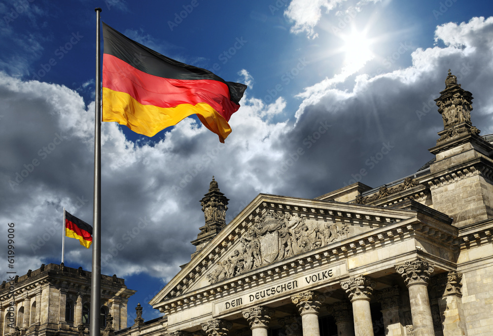 Obraz premium Deutscher Reichstag