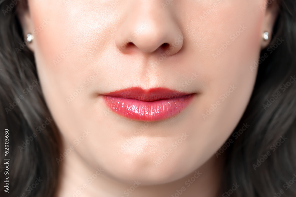 Closeup woman face Closeup woman face