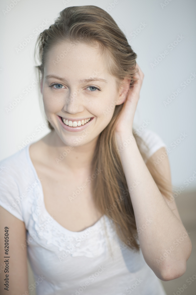 portrait of a beautiful young natural woman portrait of a beautiful young natural woman