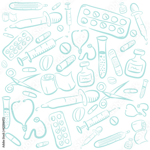 Hand Drawn Vector Background