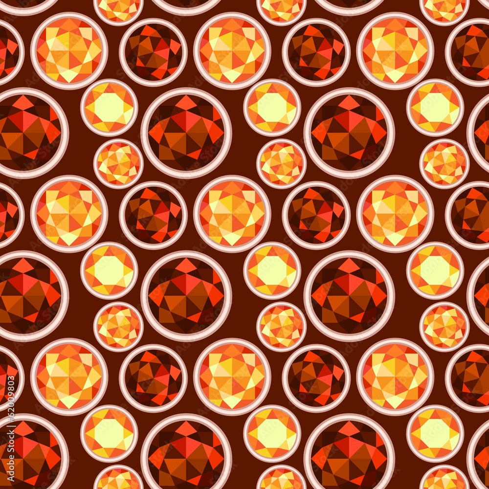 yellow and red gemstone seamless pattern yellow and red gemstone seamless pattern