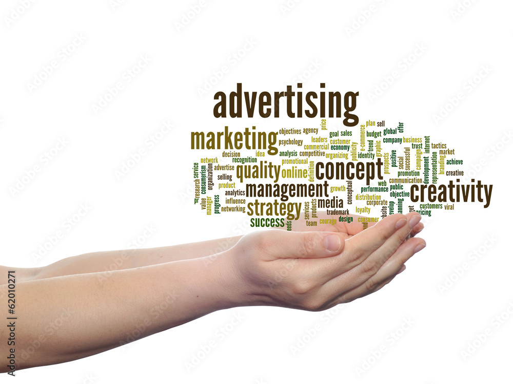 Conceptual business word cloud