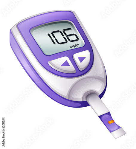 A blood glucose measuring device