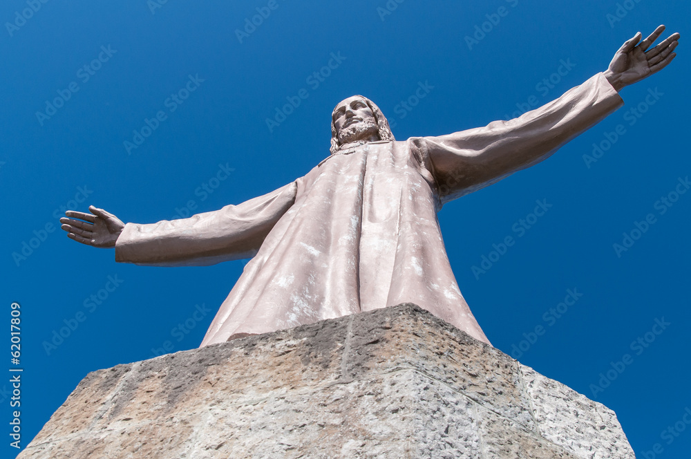 Fototapeta premium Tibidabo - Najświętsze Serce - Jezus