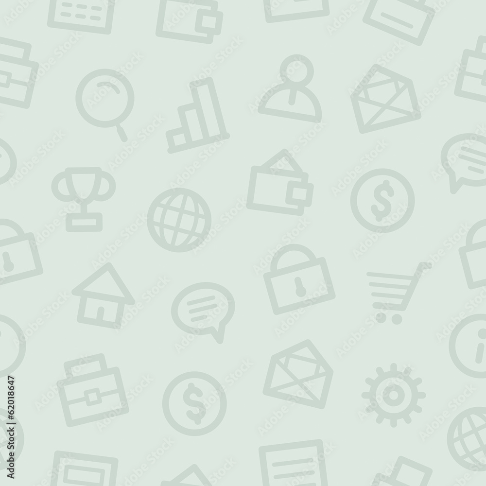 Pattern icons set business finance Pattern icons set business finance