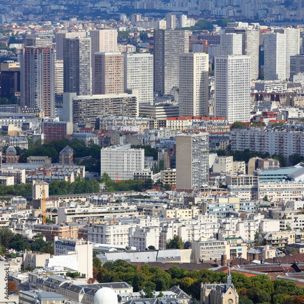 Paris - aerial view