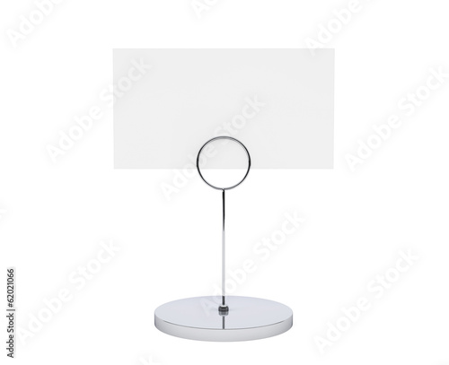 Note paper card holder