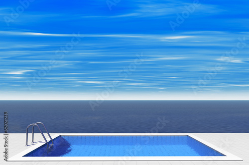 Luxury swimming pool © doomu