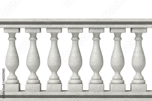 Fotografie, Obraz Balustrade Pillars