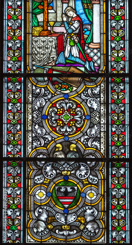 stained-glass window, Riga stained-glass window, Riga