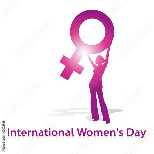 International Women's Day,shilouette,pink,venus,vektor