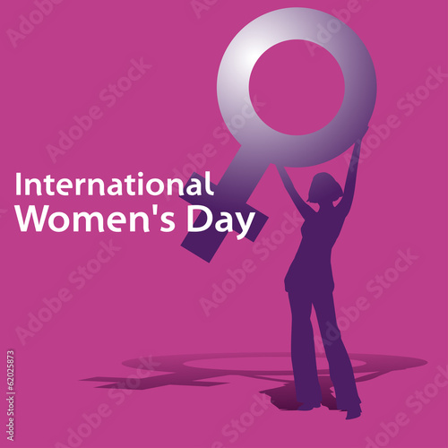 International Woman's Day,pink,shilouette,venus,vector