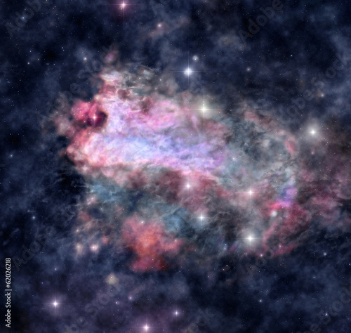 Cosmic nebula © Yuriy Mazur