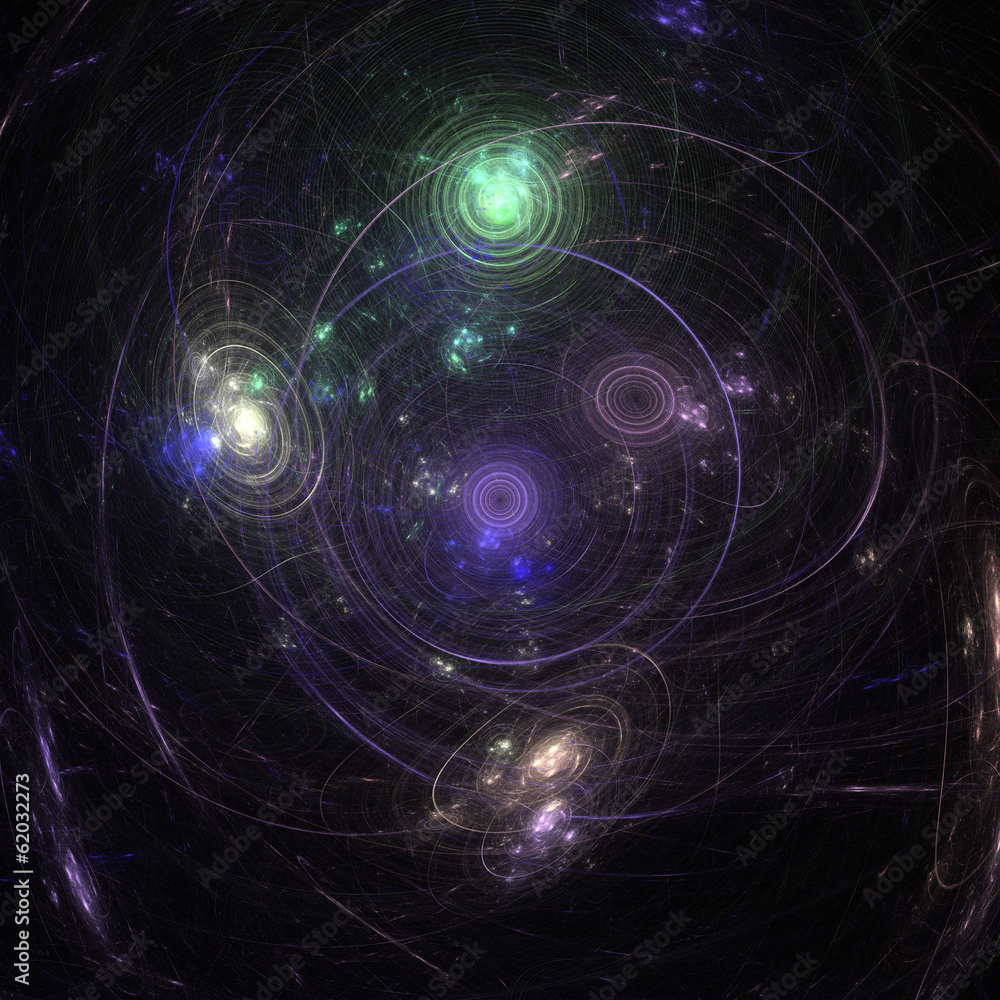 Fototapeta premium Abstract Art Universe
