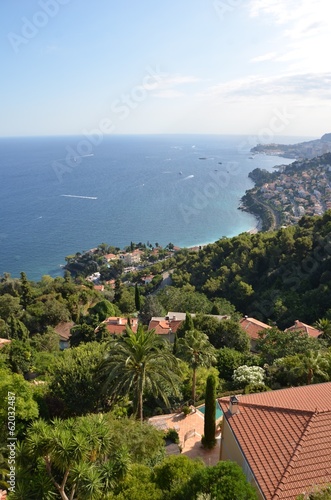 Roquebrune cap martin, French riviera photo