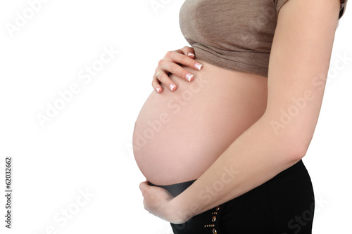 Kobieta w ciąży.