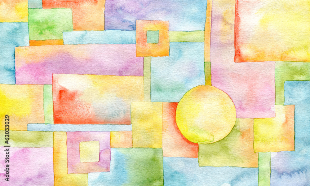 Obraz premium Abstract acrylic hand painted background