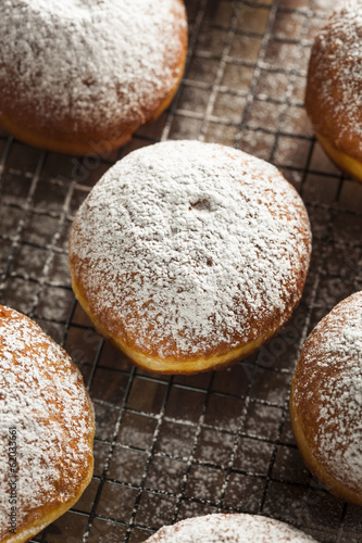 Homemade Raspberry Polish Paczki Donut