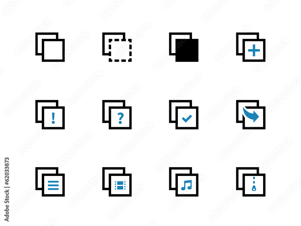 Copy Paste icons for Apps, Web Pages.