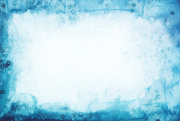 Abstract watercolor painted background