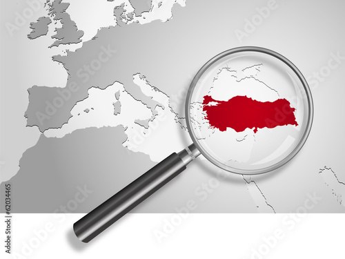 Landkarte *** Türkei