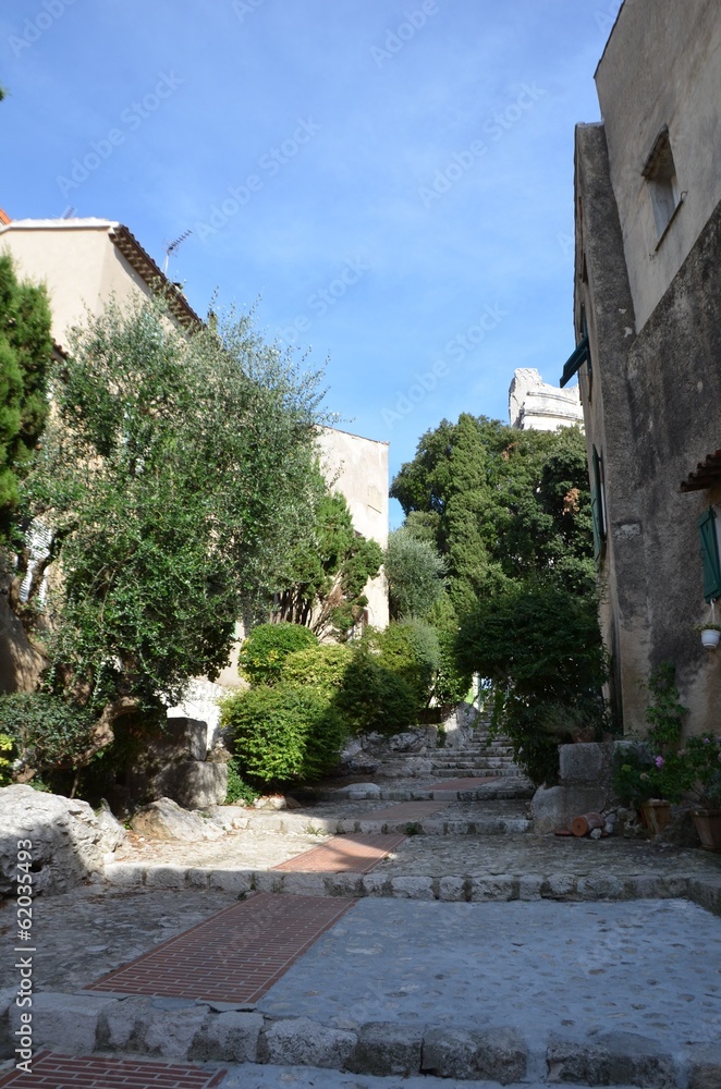 La Turbie, chemin vers Trophée des Alpes