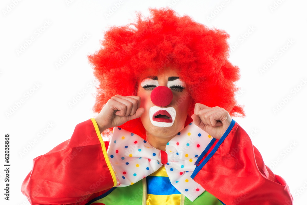 Weinender Clown Weinender Clown