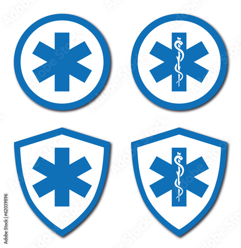 Logo ambulance.