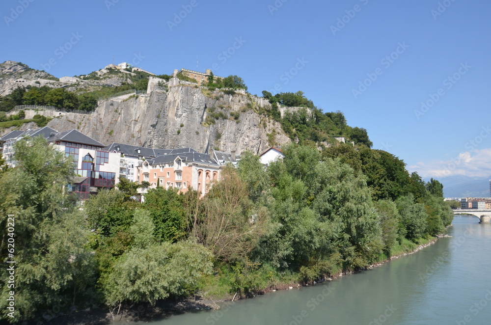 La Bastille, Grenoble, vue générale