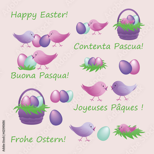 Ostern - Set Küken 2