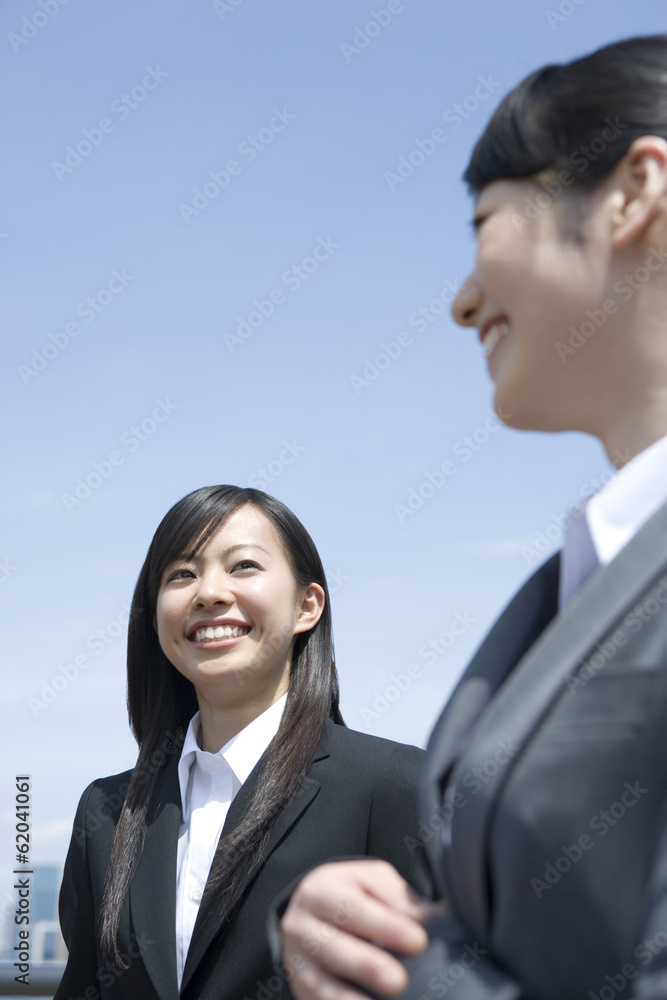 smiling business woman
