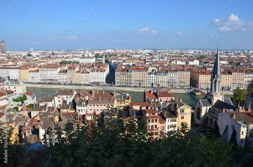 Lyon, vue générale