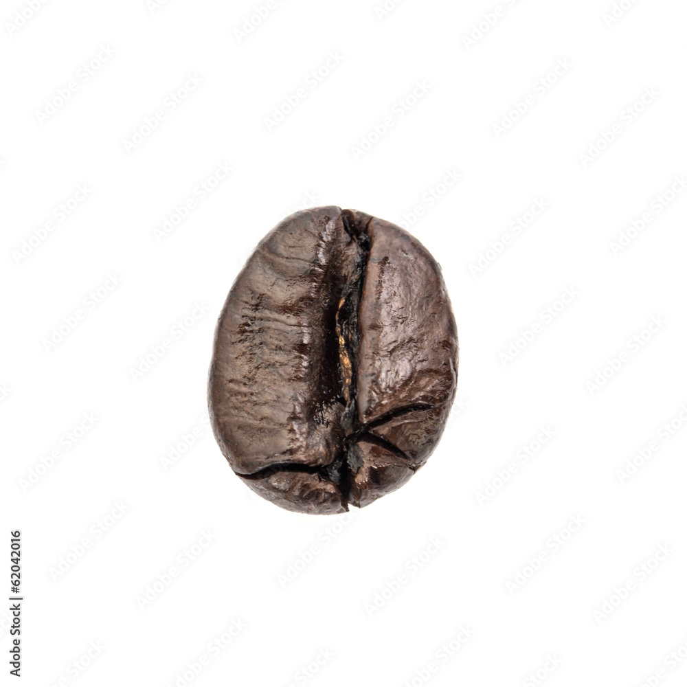 Naklejka premium Coffee bean isolated on white background