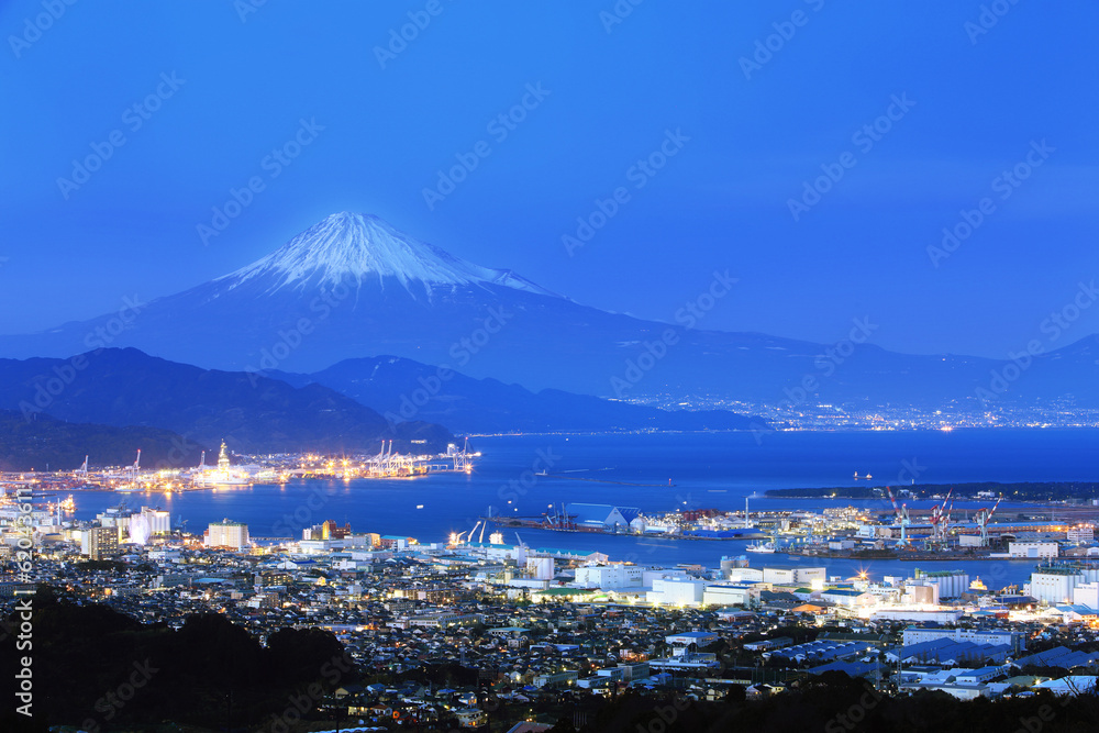 日本平から富士山