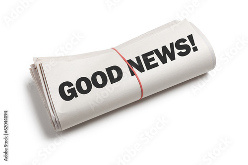 Quadro em tela Good News