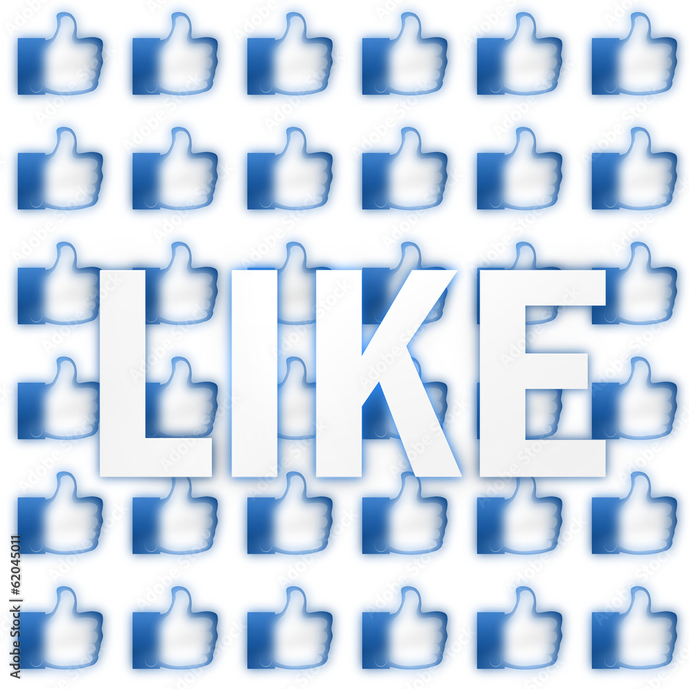many cool likes, thumbs, fan background many cool likes, thumbs, fan background