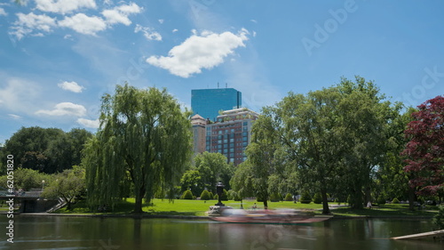 Time lapse Boston Public Garden