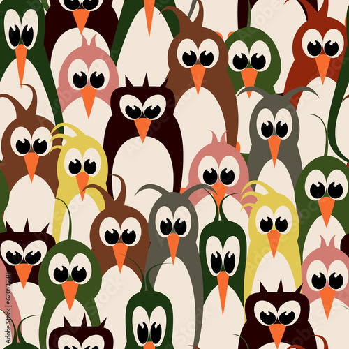 bird wallpaper seamless pattern
